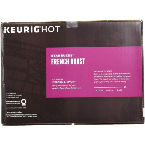 스타벅스 Starbucks French Roast Dark Coffee K-Cups