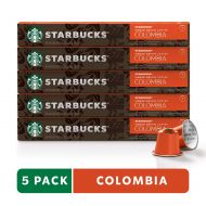 Starbucks by Nespresso, Single-Origin Colombia (50-count single serve capsules, compatible with...