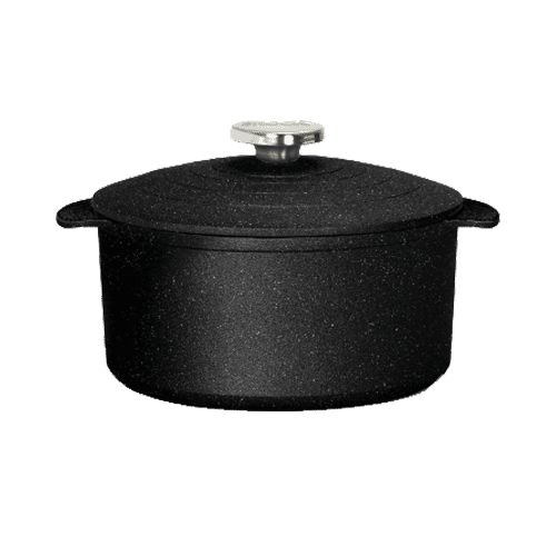  THE ROCK by Starfrit 060737-002-0000 4-Quart Dutch OvenBakeware with Lid
