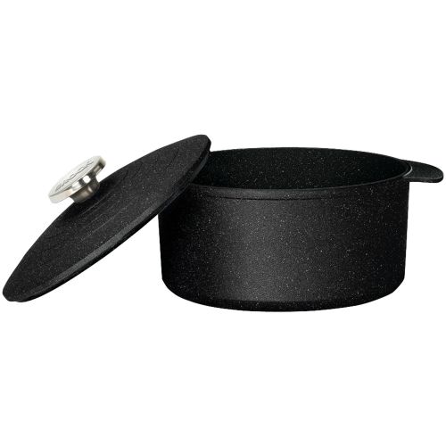 THE ROCK by Starfrit 060737-002-0000 4-Quart Dutch OvenBakeware with Lid
