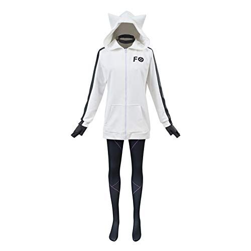  할로윈 용품starfun Kemono Jihen Cosplay Kon Costume Hooded Eears Jacket Halloween School Uniform