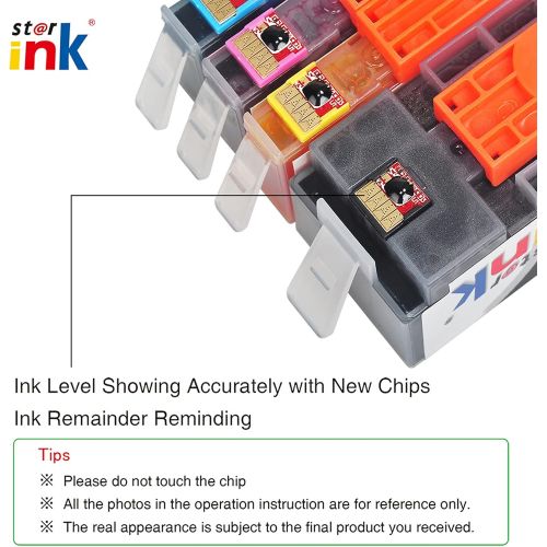  Starink Compatible Ink Cartridge Replacement for HP 934 935 XL 934XL 935XL for OfficeJet Pro 6830 6820 6812 6815 6835 6220 6230 Printer(3 Black, 2 Cyan, 2 Magenta, 2 Yellow) 9 Pack