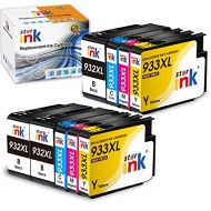 Starink Compatible Ink Cartridge Replacement for HP 932XL 933XL 932 933 XL for OfficeJet 6600 6700 7610 7612 7510 7110 6100 Printer (3BK+2C+2M+2Y) 9 Pakcs