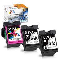 Starink 61XL Remanufactured Ink Cartridge Replacement for HP 61 XL for Envy 4500 4520 5530 4502 Deskjet 1000 2540 1010 1510 2510 2050 3510 3050 Officejet 4630 2620 Printer (2 Black