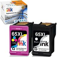 Starink Remanufactured 65XL Ink Cartridge Replacement for HP 65 XL for Envy 5000 5055 5052 5014 DeskJet 3700 3755 3752 2600 2622 2652 2655 3720 2635 2636 5010 5012 Printer(Black Tr