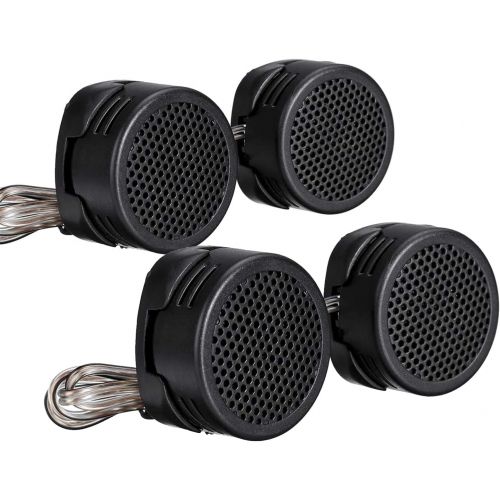  [아마존베스트]Stark High Performance 500W Super High Frequency Mini Car Tweeters - 2 Pairs