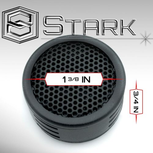  [아마존베스트]Stark High Performance 500W Super High Frequency Mini Car Tweeters - 2 Pairs