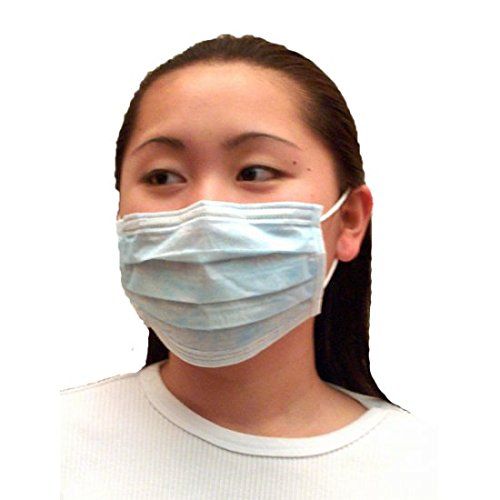  Starryshine 3-Ply Premium Dental Surgical Medical Disposable Earloop Face Masks (FDA APPROVED) (600 PCS / 12...