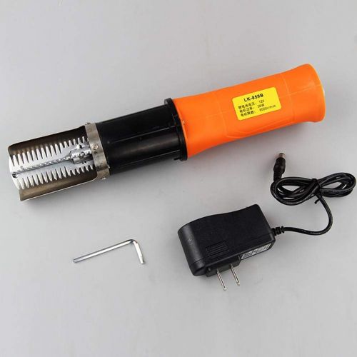  Starter Electric Fish Scaler - Rechargeable 12V Lithium Battery Stainless Steel Scraper Electric Scaler (with Batteries)