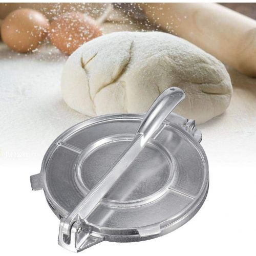  Starter starter Tortilla Press Aluminium Gusseisen Heavy Gauge Mehl Mais Presse, Antihaft-Tortilla Maker, 7,8 Zoll