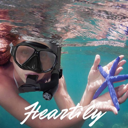  Startostar Dry Snorkel Set, Innovative Air-Water Separated Diving Kit