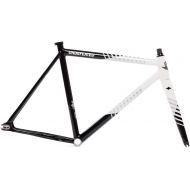 State Bicycle Co. The Undefeated II Black & White Edition 7005 Fixed Gear Track Bike Frame Set