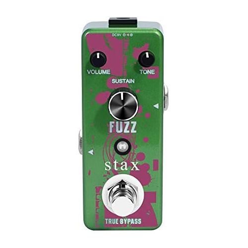  Stax Guitar Fuzz Pedal Special Analog Fuzz Effect Pedals For Electric Guitar Plump And Rich Mini Size Wtih True Bypass