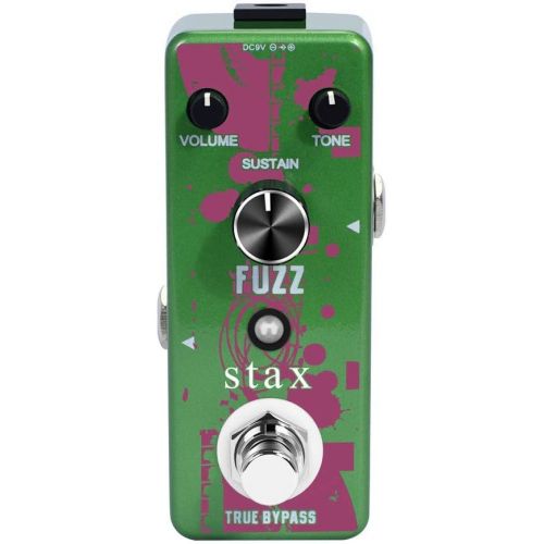  Stax Guitar Fuzz Pedal Special Analog Fuzz Effect Pedals For Electric Guitar Plump And Rich Mini Size Wtih True Bypass