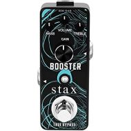 Stax Guitar Booster Pedal Analog Micro Boost Pedals For Electric Guitar Pure Signal Amplification Wtih Mini Size True Bypass