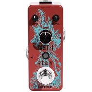 Stax Guitar High Gain Dist Pedals British Distortion Pedal Vintage For Electric Guitar With Powerul Mid Frequency Mini Size True Bypass