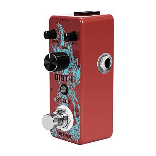  Stax Guitar High Gain Dist Pedals British Distortion Pedal Vintage For Electric Guitar With Powerul Mid Frequency Mini Size True Bypass