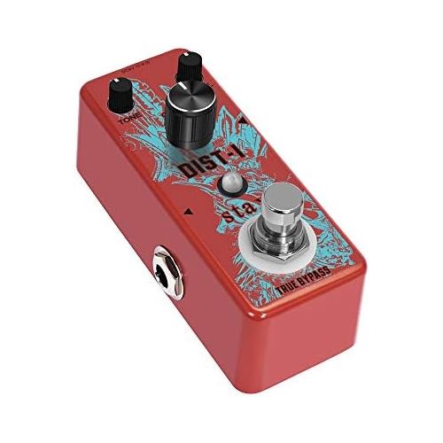  Stax Guitar High Gain Dist Pedals British Distortion Pedal Vintage For Electric Guitar With Powerul Mid Frequency Mini Size True Bypass