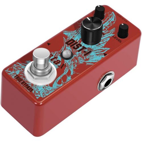  Stax Guitar High Gain Dist Pedals British Distortion Pedal Vintage For Electric Guitar With Powerul Mid Frequency Mini Size True Bypass