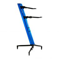 Stay Music Tower Series 46 Double-Tier Keyboard Stand Blue (TOWER 1300-02-BL)