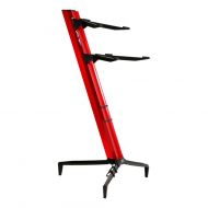 Stay Music Tower Series 46 Double-Tier Keyboard Stand Red (TOWER 1300-02-RED)