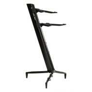 Stay Music Tower Series 46 Double-Tier Keyboard Stand Black (TOWER 1300-02-BK)