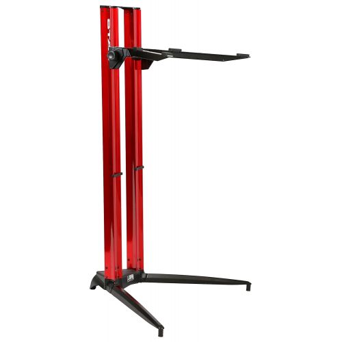  Stay Music Piano Series 44 Single-Tier Keyboard Stand Red (PIANO 1200-01-RED)