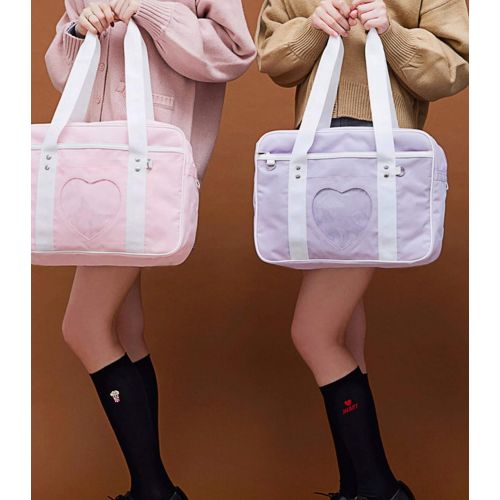  SteamedBun Ita Bag Heart Japanese Bags Kawaii Large Shoulder Anime Purse