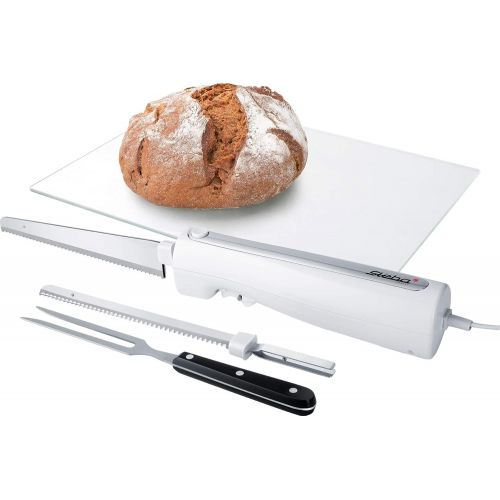  Steba electric knife EM 3, ergonomic housing for comfortable operation, includes utility knife and bread knife, high-quality equipment with storage box and stainless steel meat for