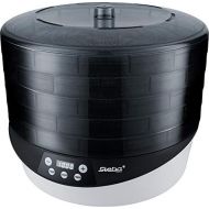 [아마존베스트]Steba 05-86-00 Electronic Dehydrator ED 8 | for Drying and Preservation of Fruit, Vegetables, Herbs and Much More | Even and Fast Drying with 360° Rotating Dehydration Ages, Plasti