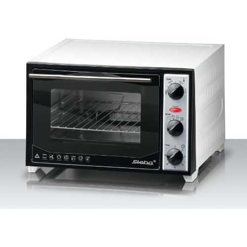  [아마존베스트]Steba KB 27 U.2 Grill and Bake Oven, 1500 W, Black/White