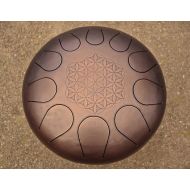 Etsy Steel tongue drum, steel drum, tank drum, dream drum,глюкофон 30cm11.8+ free Bag