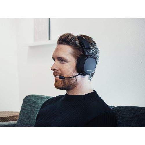  SteelSeries Arctis Pro Wireless Gaming Headset - Lossless High Fidelity Wireless + Bluetooth for PS5/PS4 and PC - Black