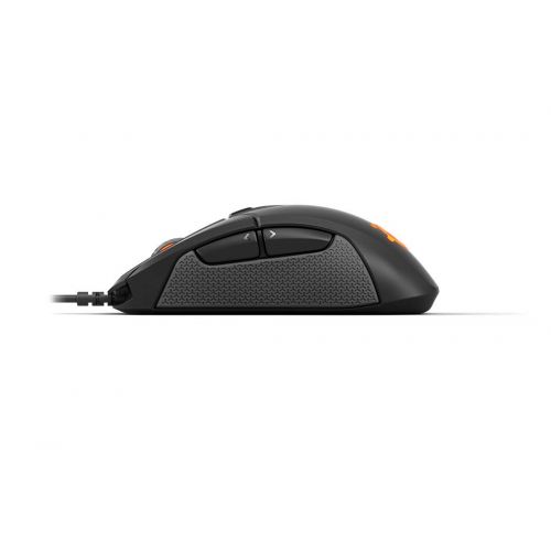  SteelSeries Rival 310, Optical Gaming Mouse, RGB Illumination, 6 Buttons, Rubber Sides, On-Board Memory (PC / Mac) - Black