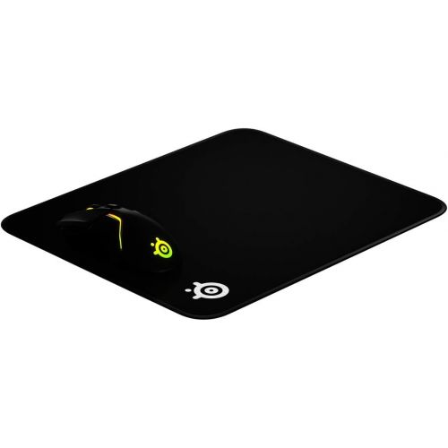  SteelSeries QcK Edge - Cloth Gaming Mouse Pad - stitched Edge to prevent wear - optimized for Gaming sensors - size M