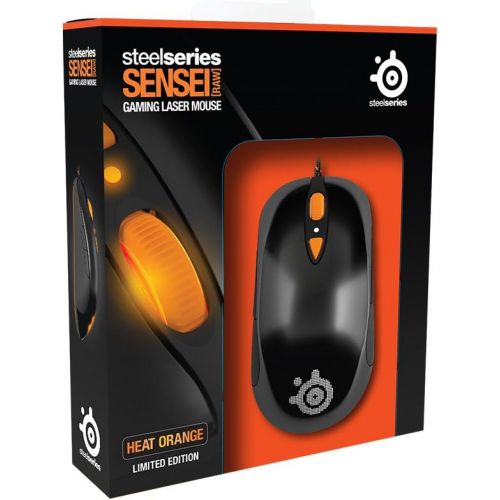  SteelSeries Sensei Laser Gaming Mouse [RAW] Heat Orange Edition