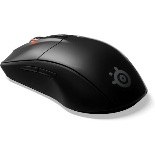  SteelSeries Rival 3 Wireless Gaming Mouse - 400+ Hour Battery Life - Dual Wireless 2.4 GHz and Bluetooth 5.0-60 Million Clicks - 18,000 CPI TrueMove Air Optical Sensor (62521)