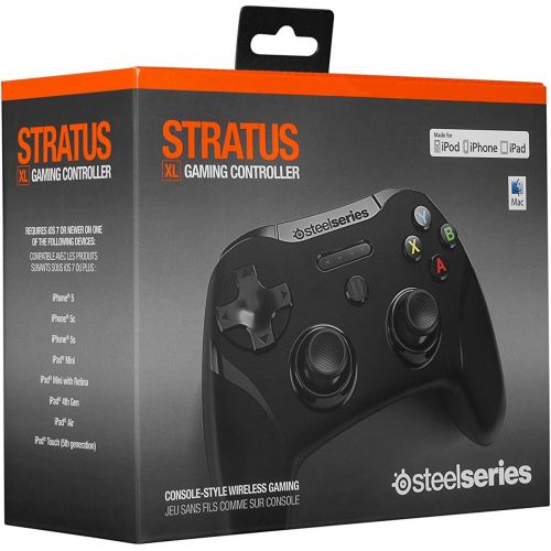  SteelSeries Stratus XL Bluetooth Wireless Gaming Controller for iOS Devices(69026)