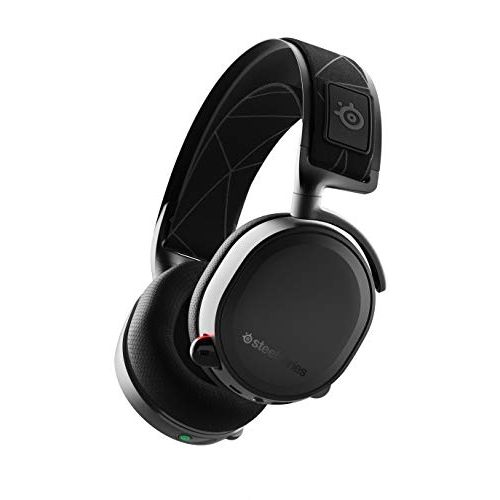  SteelSeries Arctis 7 - Lossless Wireless Gaming Headset with DTS Headphone: X v2.0 Surround - for PC and PlayStation 4 - Black