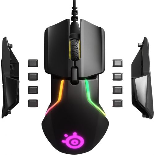  SteelSeries Rival 600 - Gaming Mouse - 12,000 CPI TrueMove3+ Dual Optical Sensor - 0.05 Lift-Off Distance - Weight System