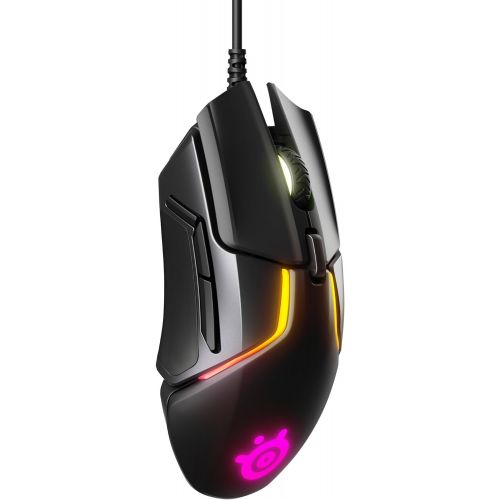  SteelSeries Rival 600 - Gaming Mouse - 12,000 CPI TrueMove3+ Dual Optical Sensor - 0.05 Lift-Off Distance - Weight System