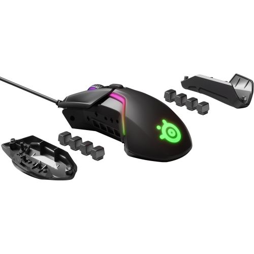  SteelSeries Rival 600 - Gaming Mouse - 12,000 CPI TrueMove3+ Dual Optical Sensor - 0.05 Lift-Off Distance - Weight System