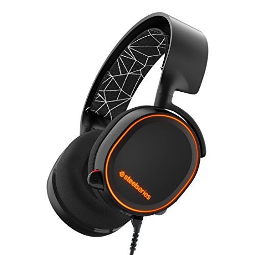  SteelSeries Arctis 5 RGB Illuminated Gaming Headset - Black (Discontinued by Manufacturer)