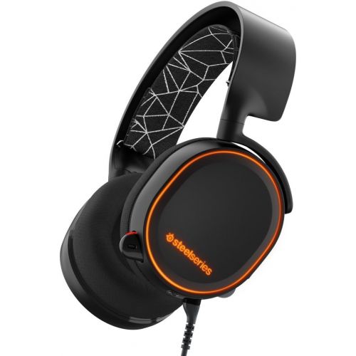  SteelSeries Arctis 5 RGB Illuminated Gaming Headset - Black (Discontinued by Manufacturer)