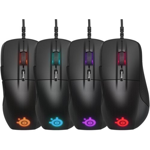  SteelSeries Rival 700 Gaming Mouse - 16,000 CPI Optical Sensor - OLED Display - Tactile Alerts - RGB Lighting