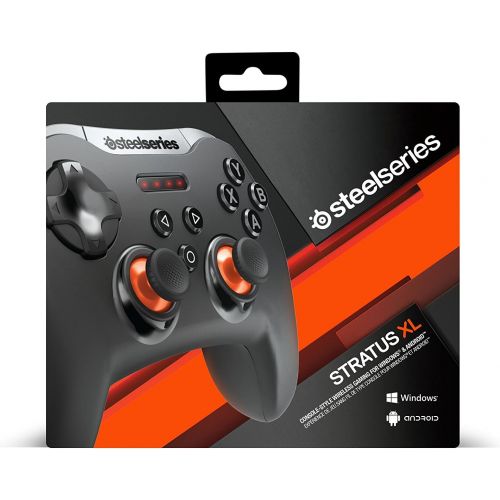  SteelSeries Stratus Bluetooth Mobile Gaming Controller - Android, Windows, VR - 40+ Hour Battery Life - Supports Fortnite Mobile