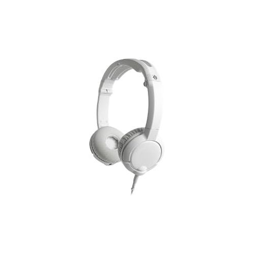  SteelSeries Flux Gaming Headset for PC, Mac, and Mobile Devices (White)