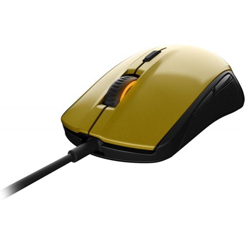  SteelSeries Rival 100, Optical Gaming Mouse - Alchemy Gold