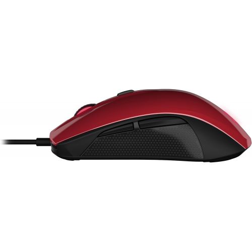  SteelSeries Rival 100, Optical Gaming Mouse - Forged Red