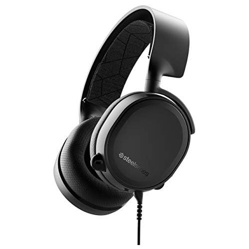  SteelSeries Arctis 3 - All-Platform Gaming Headset - for PC, PlayStation 4, Xbox One, Nintendo Switch, VR, Android, and iOS - Black